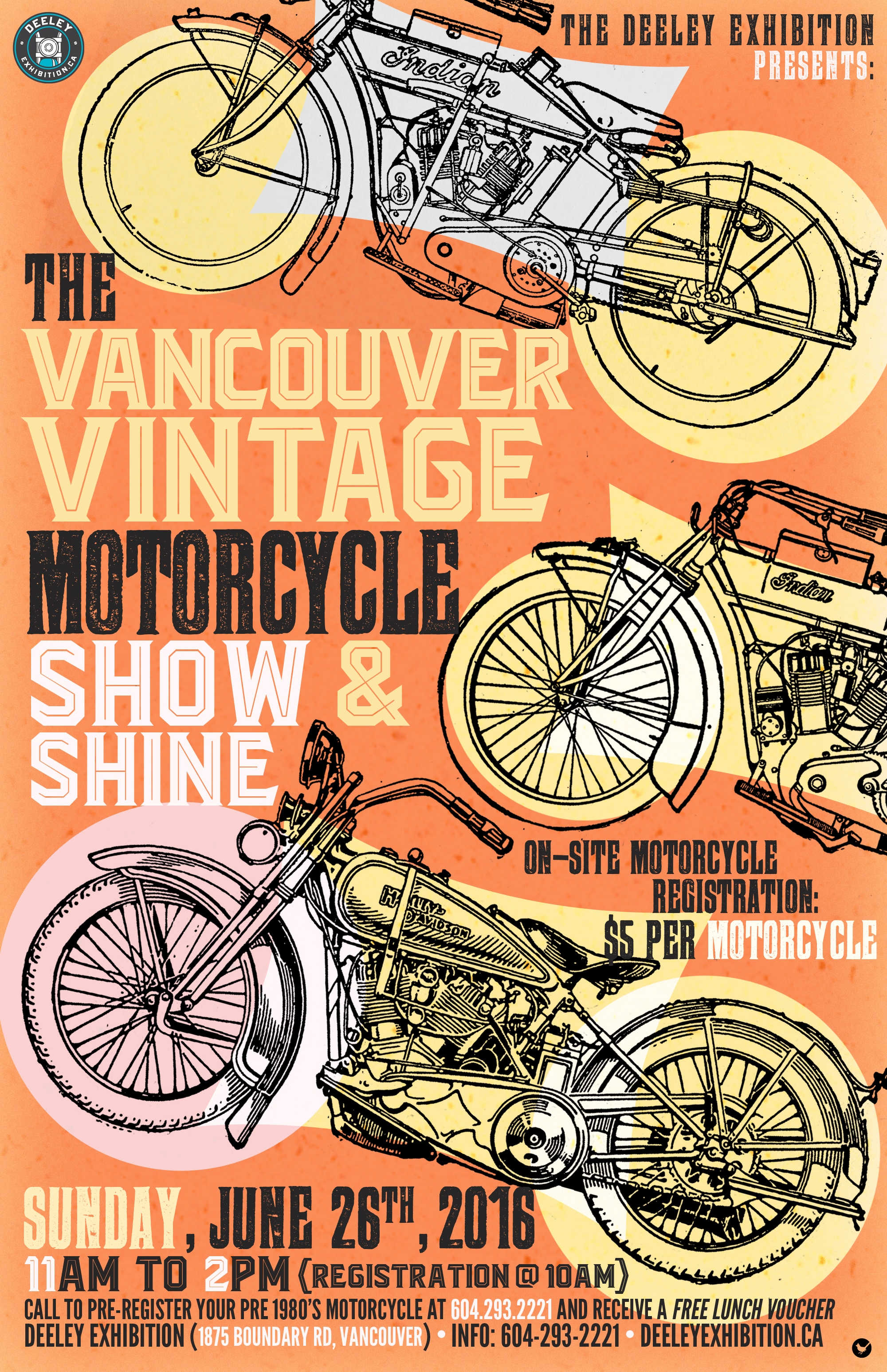 2016 The Vancouver Vintage Motorcycle Show and Shine