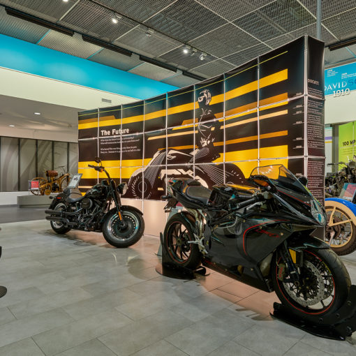 deeley motorcycle exhibition